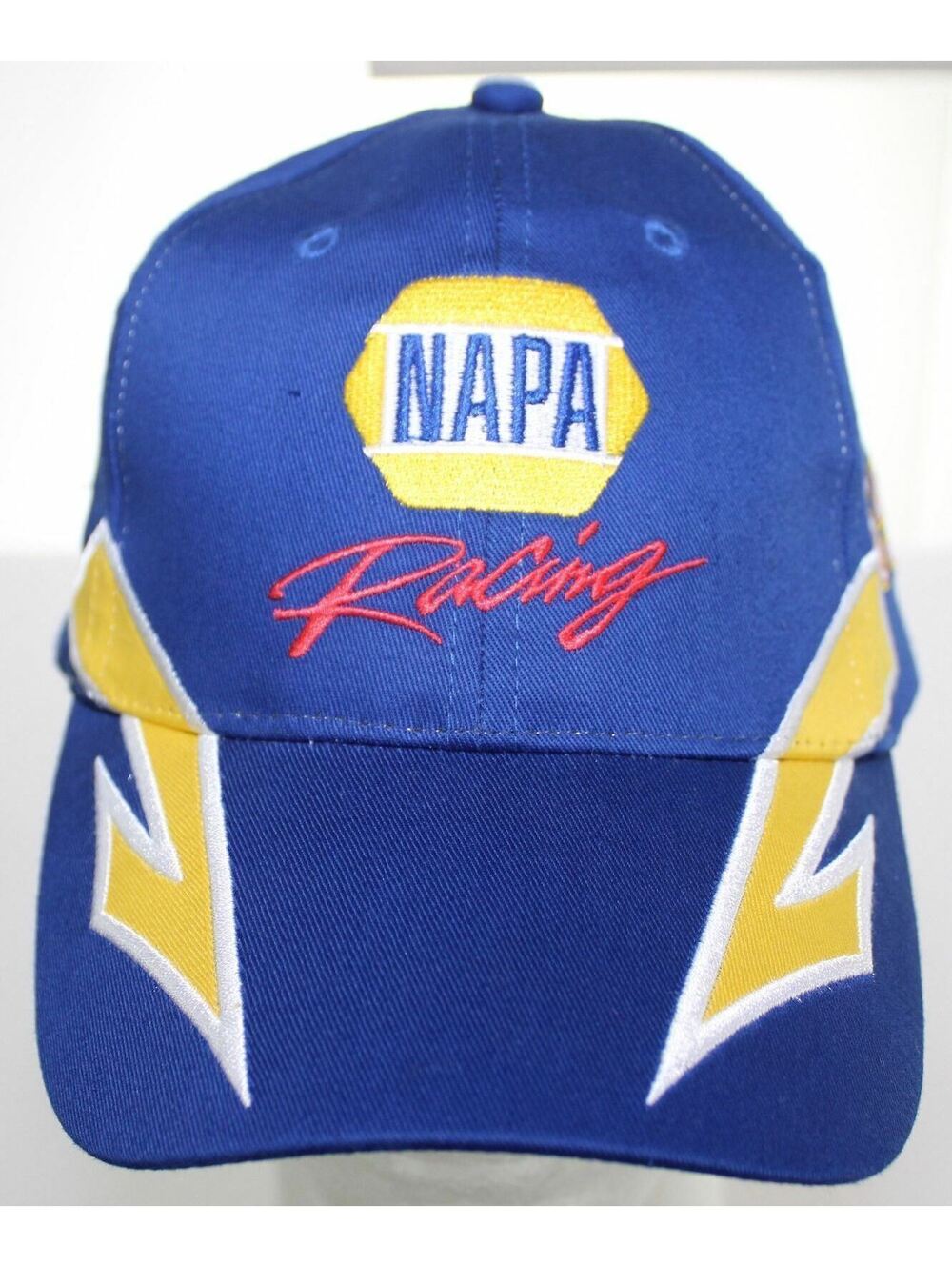 NAPA Racing Toyota #55 Michael Waltrip Racing Hat Strapback Cap Blue/Yellow NWOT